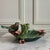 Ceramic 19th Century Majolica Multicolor Floral Bird Platter For Sale - Image 7 of 9