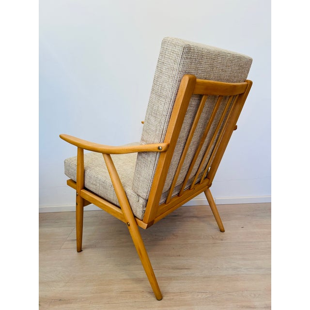 Lounge Armchair by Jaroslav Šmidek for Ton, Former Czechoslovakia, 1960s For Sale - Image 9 of 12