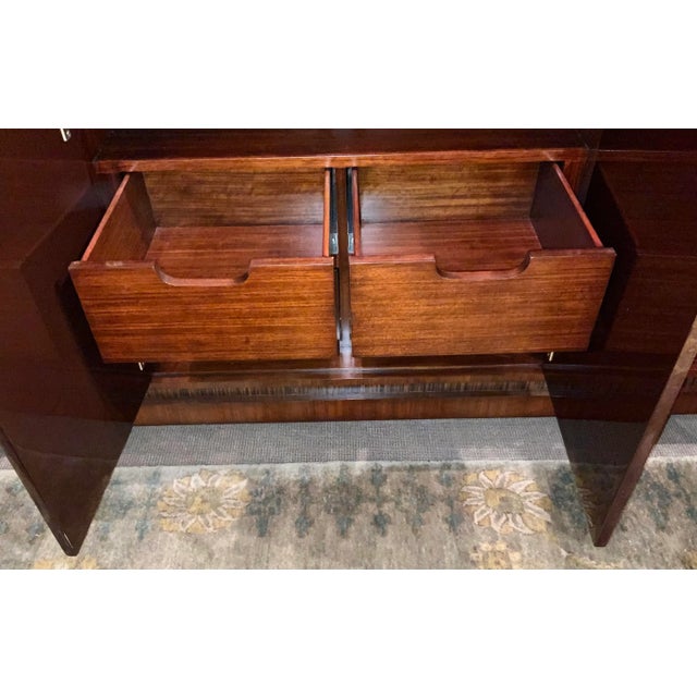 Theodore Alexander Modern Mahogany Finished Buffet as Is For Sale In Atlanta - Image 6 of 8