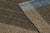 Textile Rug & Kilim’s Contemporary Flatweave in Brown With Blue Abrash Border For Sale - Image 7 of 9