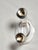 Vintage Spanish Acrylic and Metal Chandelier, 1970s For Sale - Image 6 of 9