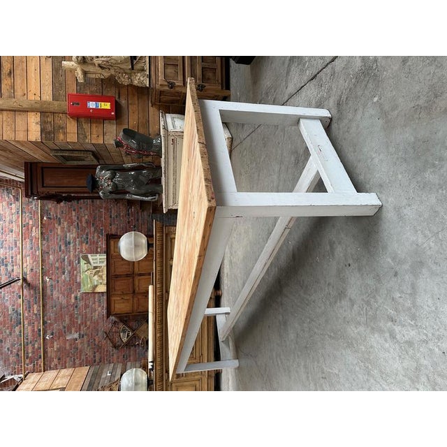 Mid-Century Workbench in Wood For Sale - Image 3 of 12