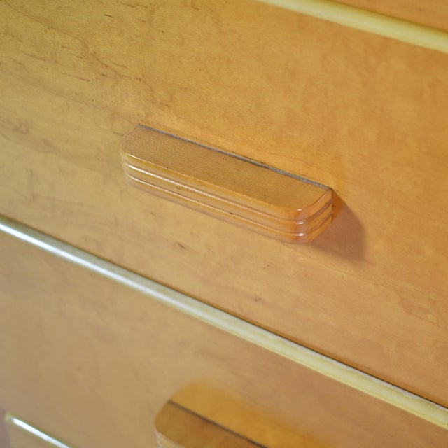 Wood Edison Little Folks Child's Dresser/ Armoir, Attributed For Sale - Image 7 of 10