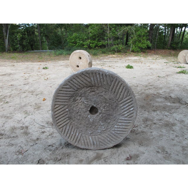 1930s Granite Mill Water Fountain Stone 6 For Sale In Greensboro - Image 6 of 7