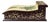 Distressed Leopard Print Pattern Green Plant Wood Lid Box For Sale