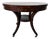 Vintage Thomasville Ernest Hemingway Collection Inlaid Pinwheel Round Center Table With Drawers For Sale
