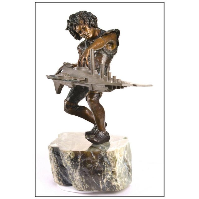 Martin Eichinger Authentic & Original Bronze Sculpture "Mastery - Beethoven", listed with the Submit Best Offer option...