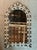 Late 20th Century Vintage Bone Inlay Arched Wall Mirror For Sale - Image 5 of 14