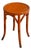 Orange Bentwood Stool, 1950s For Sale