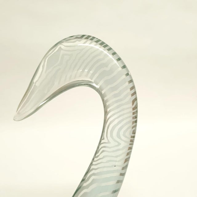 Abraham Palatnik Large Swan Sculpture by Abraham Palatnik, 1960s For Sale - Image 4 of 13