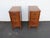 Tall and Narrow Mahogany Nightstands End Bedside Tables a Pair 6658 For Sale - Image 16 of 18