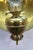 Late 20th Century Late 20th Century AA Imports Brass Kerosene Hurricane Oil Lantern Sconce W Backplate Reflector For Sale - Image 5 of 17