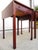 Wood Vintage Mahogany Pembroke Dropleaf Side Table Pair ~ Georgian Chippendale Federal Style For Sale - Image 7 of 18