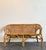 Vintage Woven Rattan Settee For Sale In West Palm - Image 6 of 12