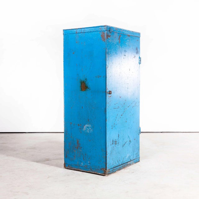Industrial Metal Storage Cabinet, 1950s For Sale - Image 11 of 11