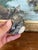 Vintage Hand-Carved Italian Alabaster Rabbit Sculpture With Veined Gray Finish.. For Sale - Image 4 of 9