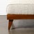 Off-white Mid-Century Modernist Sculptural Oak Lounge Chairs in Off White Boucle For Sale - Image 8 of 17