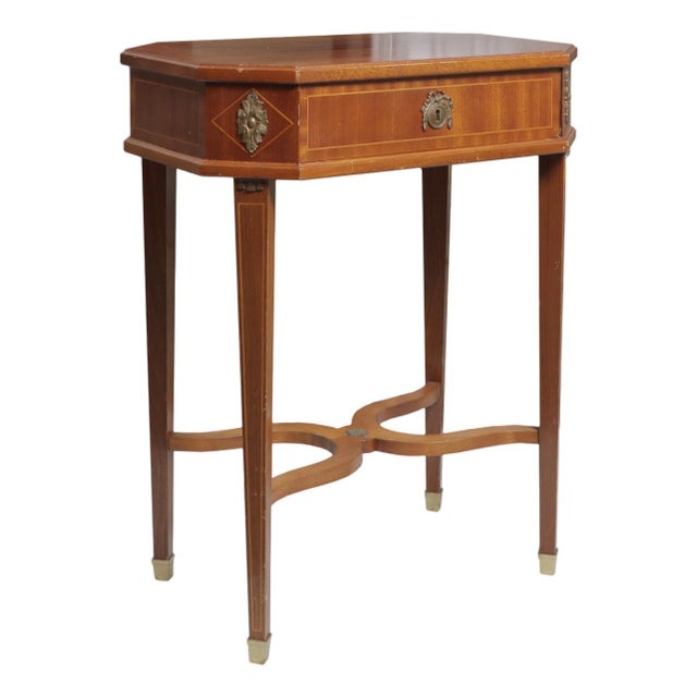 Gustavian Side Table, 1940s For Sale - Image 6 of 6