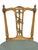 Mid 20th Century French Louis XVI Floral Carved Side Chairs - A Pair For Sale - Image 4 of 8