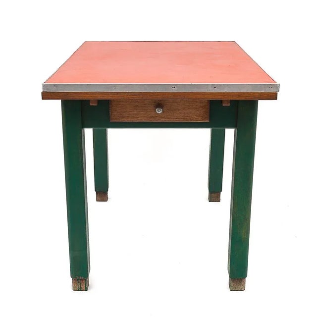 Vintage Kitchen Table, 1950s For Sale - Image 12 of 12