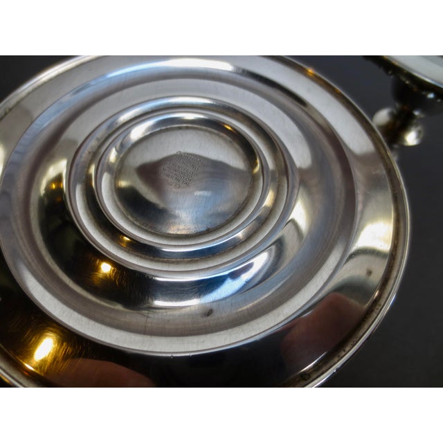 Mid-Century Modern Gorham Sterling Silver Candlesticks- A Pair of 2 For Sale - Image 3 of 4