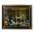Large Oil Painting of Traditional Room Setting For Sale
