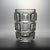 Optical pressed glass vase, model 3236/19. Designed by Frantisek Vizner for Sklo Union Libochovice in 1962. Made in former...