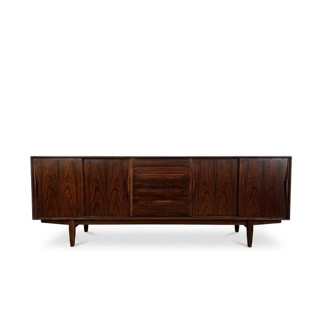 Danish Rosewood Sideboard and Display Cabinet by Arne Vodder, 1950 For Sale - Image 10 of 13
