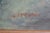 L. Stephano Impressionist Cattle Along Forest Path Landscape Oil Painting 51" For Sale - Image 11 of 12