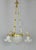 French Three Arm Ceiling Light, 1930s For Sale - Image 9 of 12