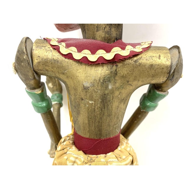 Vintage Javanese Rod Puppets on Display Stands—A Pair For Sale - Image 17 of 18