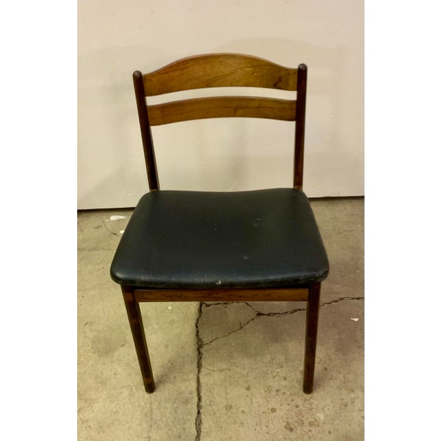 A Pair of 1950s Rosewood Dining Chairs by Boltin Stolefabrik For Sale - Image 15 of 17