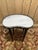 Louis XVI Style Bouillotte Table with Marble For Sale - Image 4 of 7