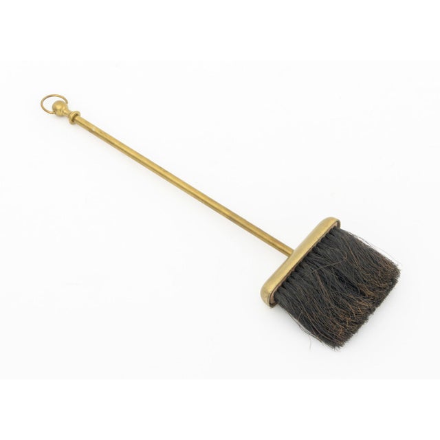 Neoclassical Style Brass Fireplace Tool Set, 5 Pcs. For Sale - Image 15 of 16