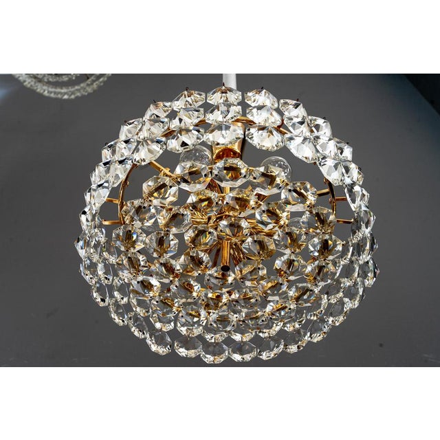 Chandelier from Bakalowits & Söhne, Vienna, 1960s For Sale - Image 13 of 18