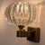 1950s Italian Wall Lights Murano Glass Sconces Art Deco Style, by Barovier & Toso - Pair For Sale - Image 6 of 10