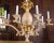 Italian Italian Carved Wood Pineapple Chandelier For Sale - Image 3 of 9