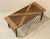 Mid-Century Modern Wooden Bench in Metal, 1960s For Sale - Image 3 of 11