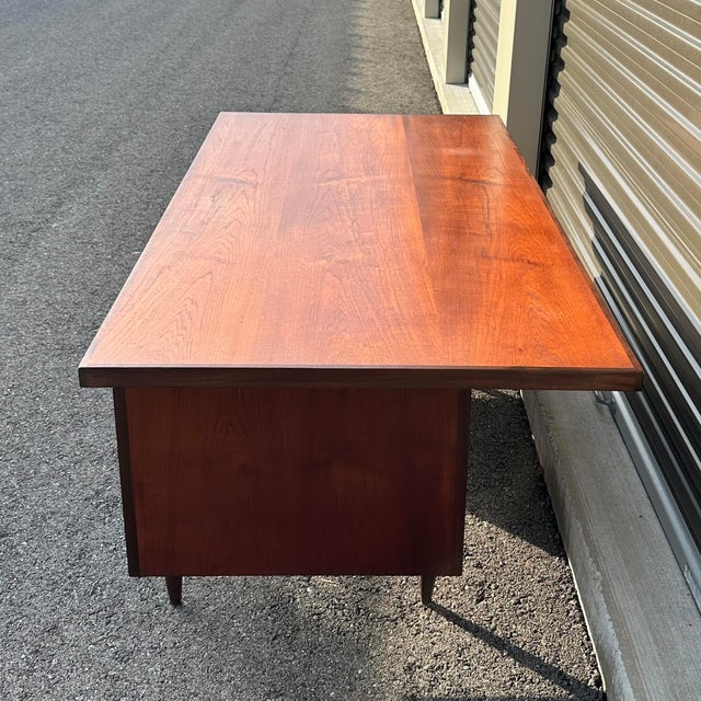 Executive Desk W/ Floating Top For Sale - Image 4 of 8