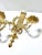 Vintage French Louis XVI Style Brass Wall Sconces – Pair For Sale In Louisville - Image 6 of 12