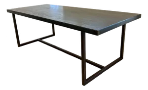 Bespoke Wood + Metal Dining Table
