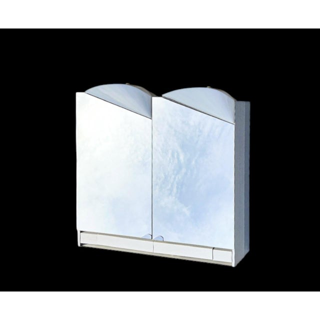 Bathroom Wall Mirror Cabinet from Schneider, Switzerland, 1980s For Sale - Image 12 of 18