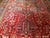 Antique Oversized Persian Heriz Serapi Rug, Hand-Knotted Wool, Geometric Pattern, Red & Navy, 10x20 For Sale - Image 4 of 9