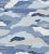 Sample - Lelievre for The House of Scalamandré Colline Wallcovering, Bleute For Sale