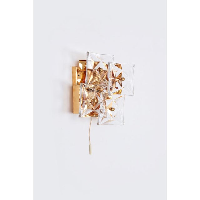 Gold-Plated Wall Lamp from Kinkeldey, Germany, 1970s For Sale - Image 14 of 14