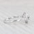 2020s New Beverley K 0.85ctw Sapphire Diamond Halo Ring 14k Gold Engagement Size 7.25 For Sale - Image 5 of 8