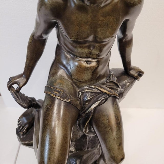 Eutrope Bouret, Mercury, 1800s, Bronze For Sale - Image 17 of 18