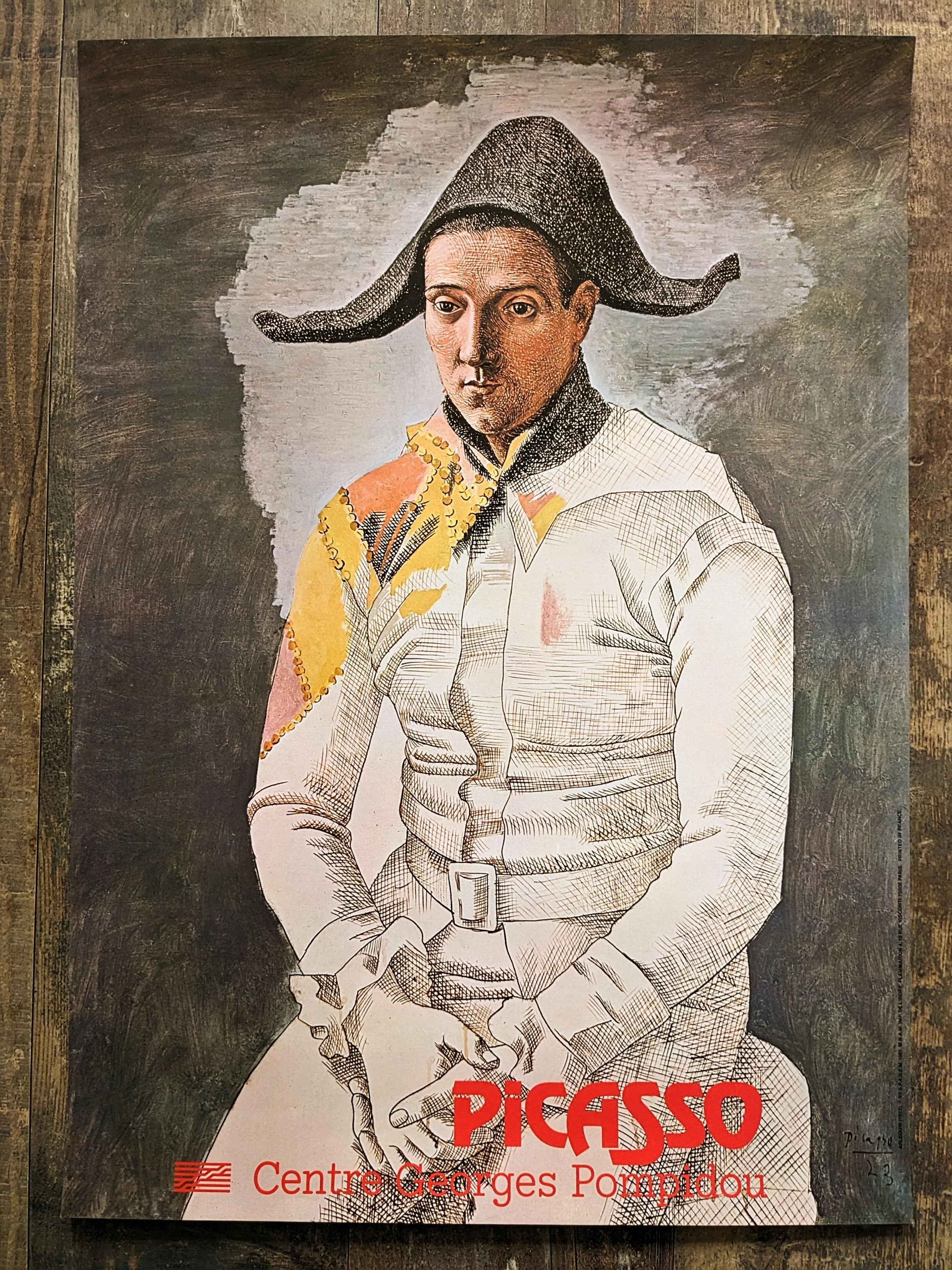 Pablo Picasso, Harlequin, 1981, Screen Print | Chairish