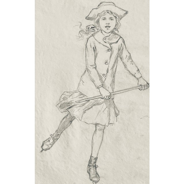 George Timothy Tobin (1864–1956) was an American illustrator and artist. Estate sticker on the back of its mat. Tobin was...