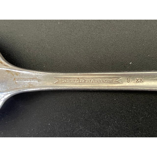 2 Antique 1901 the Brown Palace Hotel Reed & Barton Tiger Lily Advertising Spoons For Sale In Las Vegas - Image 6 of 9